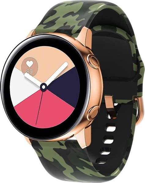 Special Bandje 20mm Universeel Camouflage Go YONO Smartwatch Bandjes