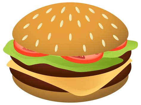 Burger Clipart Burger Clip Art Cheeseburger Hamburger Clipart Library