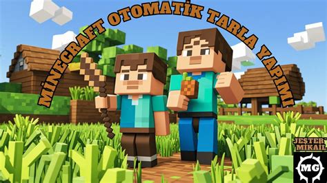 Tamamen Otomatİk Tarla Yapimi Minecraft Otomatik Havuç Patates