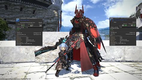 High Allagan Staff And Heavy High Allagan Coat Ffxiv