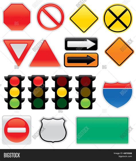 Traffic Signs Symbols Image & Photo (Free Trial) | Bigstock