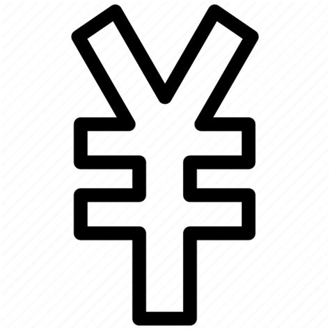 Currency Financial Japanese Money Sign Yen Icon