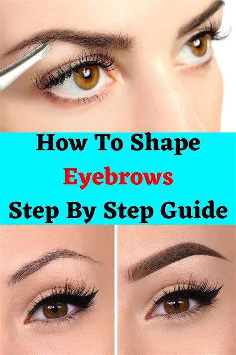 How To Shape Eyebrows In 2021 Eyebrow Shaping Makeup Tips Eyebrow