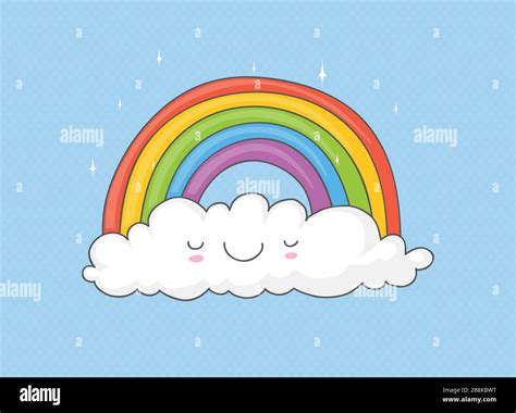 Arc En Ciel Dessin Banque D Images Vectorielles Alamy