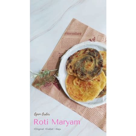 Jual Dapur Yula Roti Maryam Canai Frozen Varian Rasa Ori Coklat