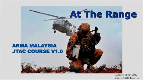 Combatsim Malaysia Jtac Familiarization Course Part In Range