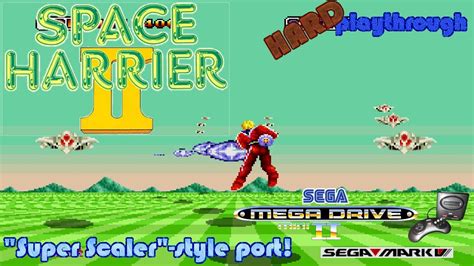 Sega Mega Drive Mini Space Harrier Ii New Super Scaler Style