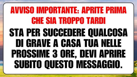 Avviso Importante Sta Per Accadere Qualcosa Di Orribile Messaggio