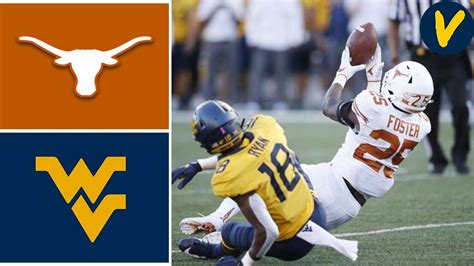 11 Texas Vs West Virginia Week 6 College Football Highlights 2019