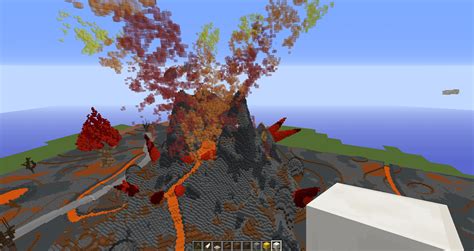 Small Volcano Rminecraft