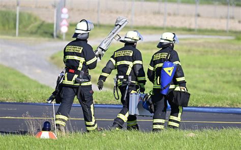 Flugunglück Flughafen Dortmund Probt Den Ernstfall Fotos