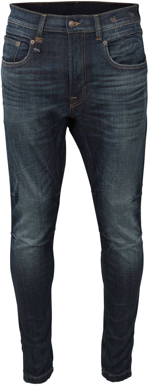 R13 Jeans Skate Liam Blue Washed 30