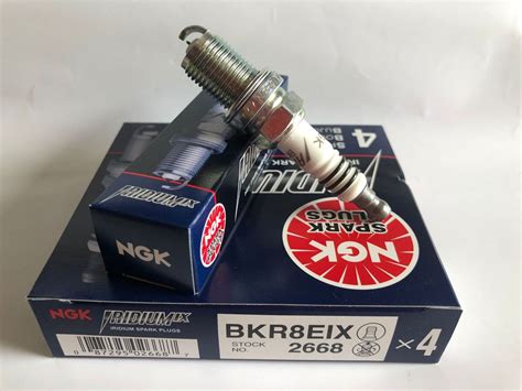 NEW 4Packs 2668 BKR8EIX For IRIDIUM SPARK PLUGS STOCK CODE Ngk EBay