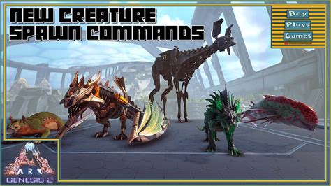 Ark genesis 2 creatures spawn codes 504276-Ark genesis 2 creatures ...