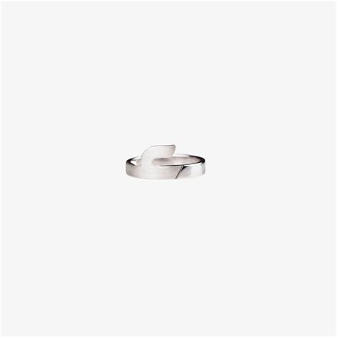 SILVER - Letter Ring