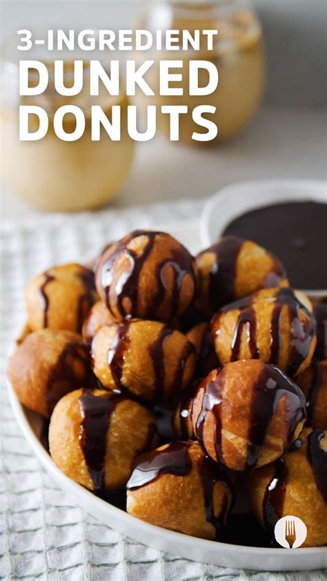 3-Ingredient Dunked Donuts - 2024