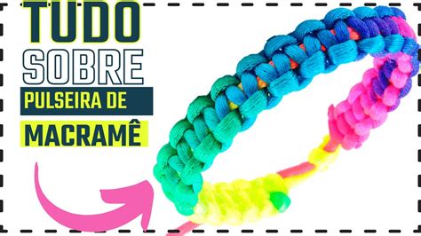 Pulseira de Cordão de Cetim Rápida de Fazer YouTube