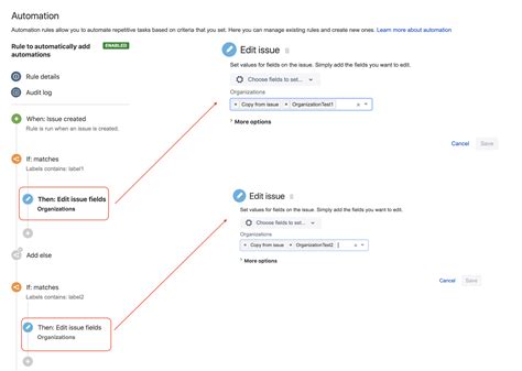 Automation For Jira A Rule That Is Meant To Edit The Same Field