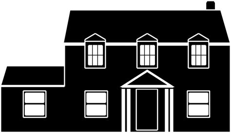 big house clipart black and white 10 free Cliparts | Download images on Clipground 2024