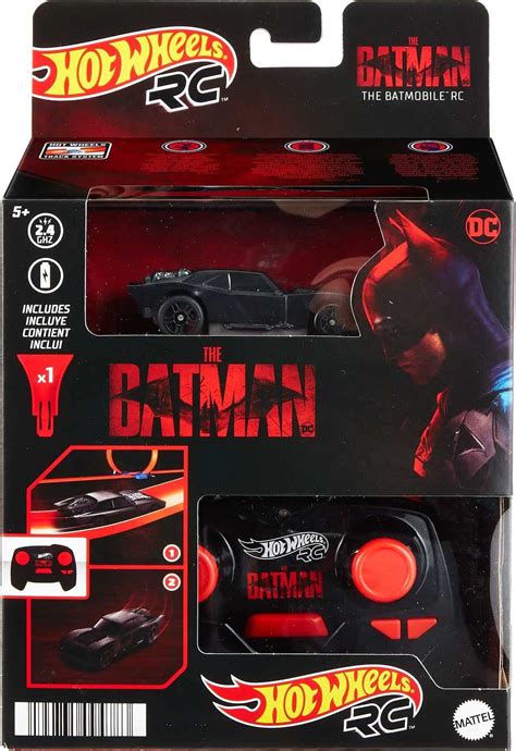 Buy Hot Wheels Rc 1 64 Scale The Batman Batmobile Remote Controlled Vehicle From The Movie Usb