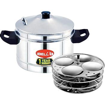 Buy Ibell Stainless Steel Plates Idly Cooker Induction And Gas Stove