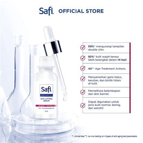 Jual Safi Serum Essentials Duo Lifting Serum Retinoid Ceramide 30ml