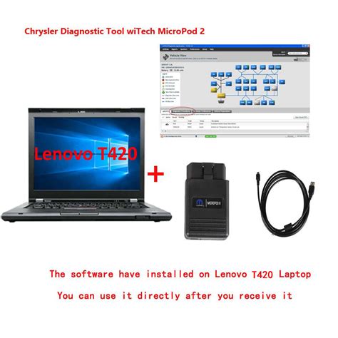 Autel Tool Best Chrysler Diagnostic Tool WiTech MicroPod 2