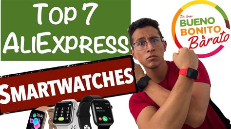 TOP 7 Mejores SMARTWATCHES De ALIEXPRESS Del 2023 BUENOS BONITOS