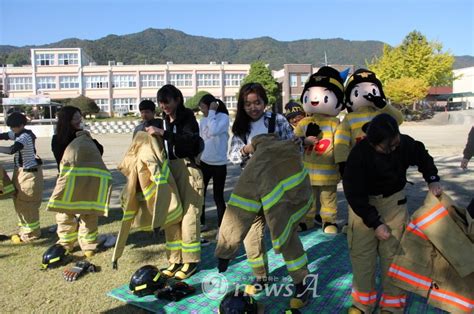 보성소방서 예당중학교 미래소방관 체험교실 운영 뉴스에이