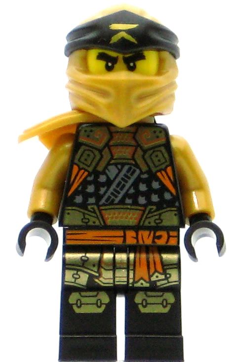 LEGO Ninjago Minifigure Cole (Golden Ninja) - Crystalized-10