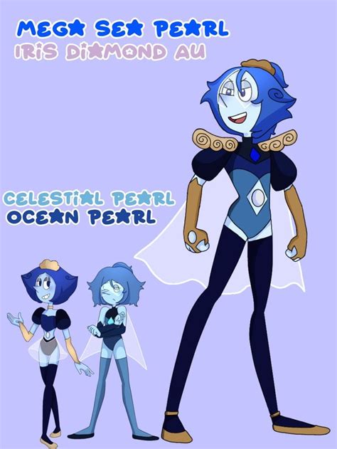 Steven Universe Au Mega Sea Pearl Iris Diamond Au En 2024 Steven Universe Steven Universe