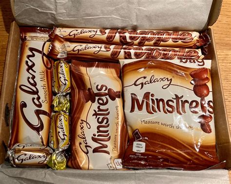 Galaxy Chocolate Hamper Mothers Day Gift For Her For Him | Etsy