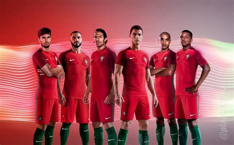 Camiseta Titular Nike De Portugal Euro 2016 Planeta Fobal