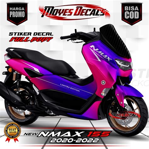 Jual Decal New Nmax Stiker Nmax Decal Stiker New Nmax