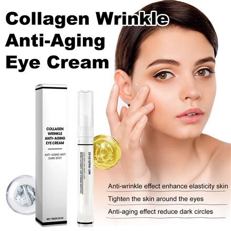 Hoygi Collagen Wrinkle Anti Aging Eye Cream Anti Wrinkle Eye Cream Dark Circle Removal Eye Cream