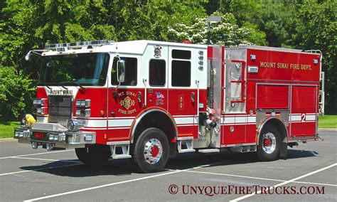 Mount Sinai Fire Department Unyque Fire Trucks