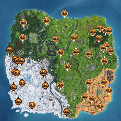 Fortnite carte des emplacements des Feux de Camp Actualités