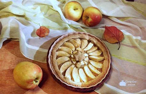 Crostata Di Mele Con Frolla Alla Cannella Gineprina Cucina