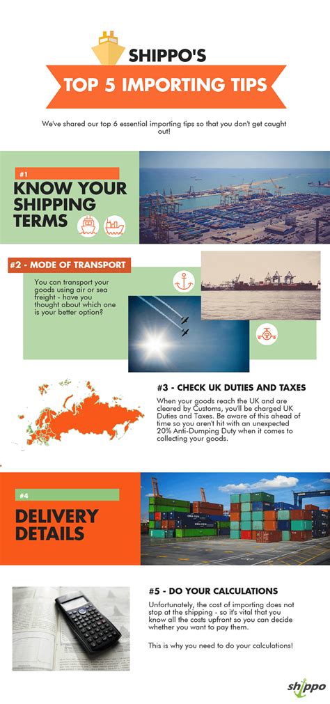 Shipping Terms UK 5 Tips For Importing To The UK Shippo