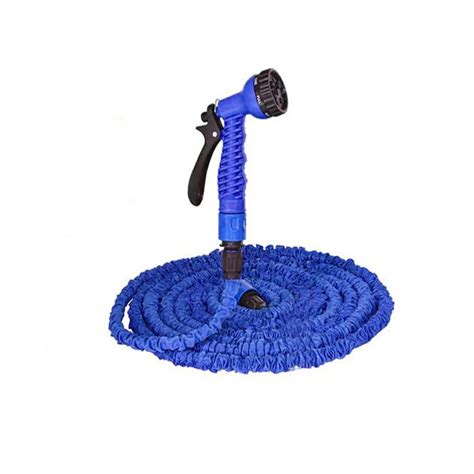 50ft Expanding Flexible Garden Hose Pipe Expandable Spray Gun Garden