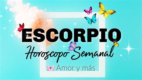 Escorpio ♏️alguien Tiene Un Mensaje Importante Para Ti🌹 Tarot Semanal