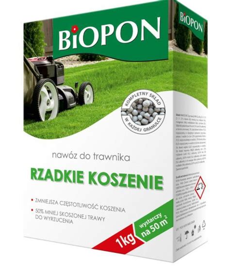 Naw Z Do Trawnika Rzadkie Koszenie Kg Biopon