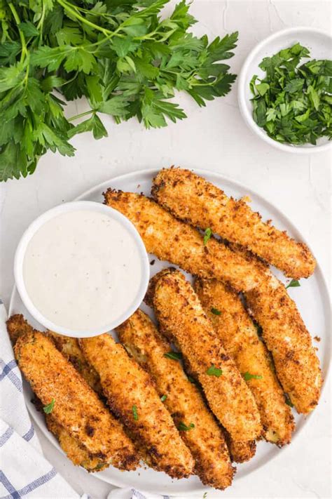 Crispy Air Fryer Fried Pickles Simply Stacie