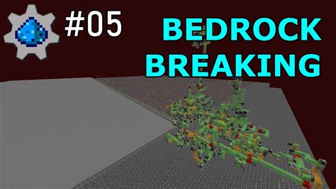 3 Way Bedrock Breaker And Lots Of Decoration Mechanists 05 Youtube