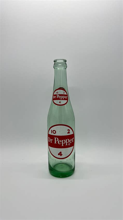 Vintage Dr. Pepper Bottle 1970's - Etsy