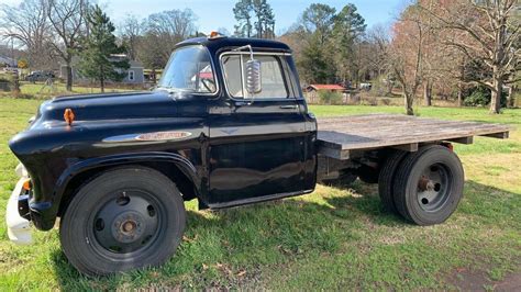 1957 Chevrolet Flatbed 4100 Black RWD Manual - Classic Chevrolet ...