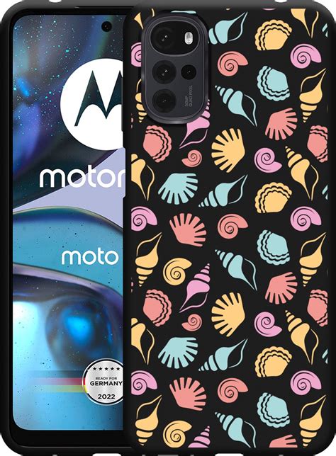 Motorola Moto G Hoesje Zwart Schelpen Designed By Cazy Bol