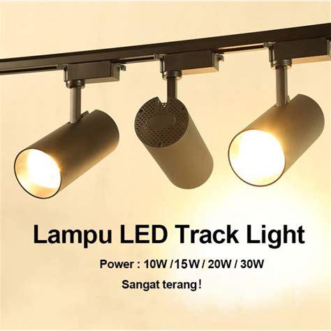 Jual Lampu Rell Track Sorot Lampu Led Sorot Tracklight Rel Spotlight