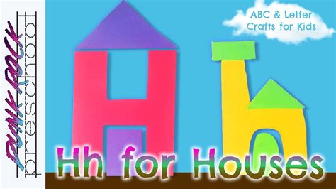 Letter H Crafts For Preschoolers