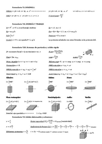 Formulario Fisica Pdf